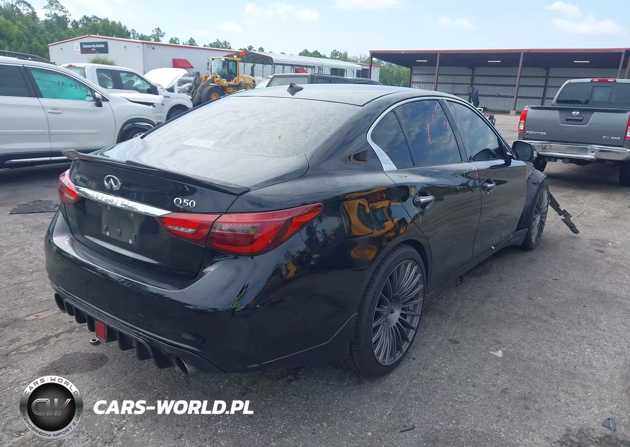 2019 Infiniti Q50 3.0T Luxe VIN:JN1EV7AP2KM510666 - 4