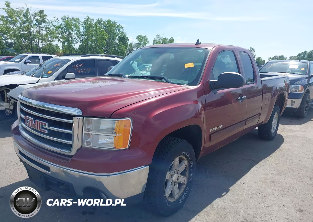 2013 GMC Sierra 1500 Sle VIN:1GTR2VE78DZ287710 - 2