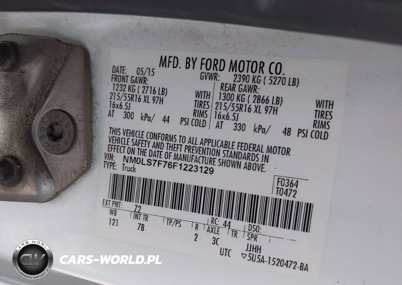 2015 Ford Transit Connect Xlt VIN:NM0LS7F76F1223129 - 9