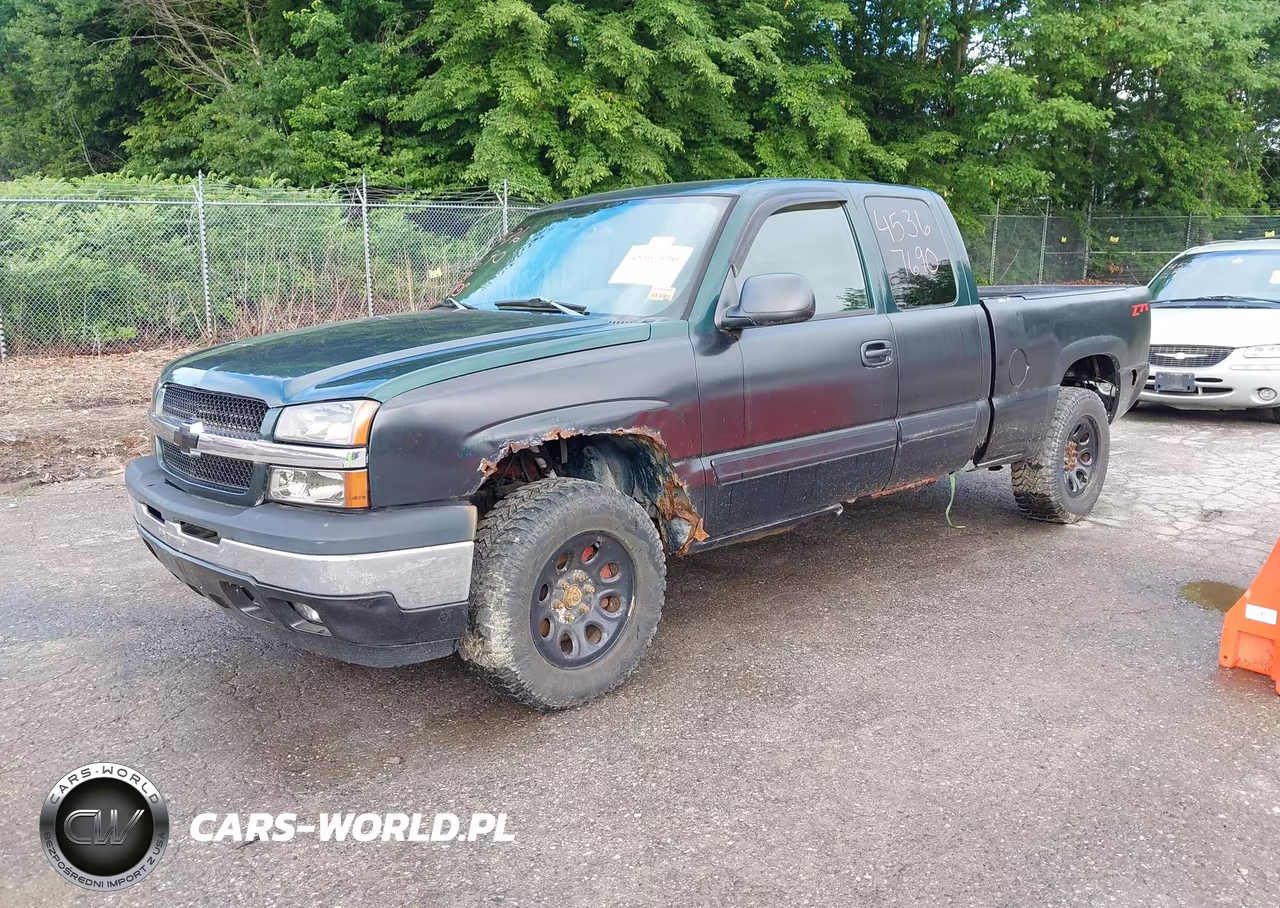 2005 Chevrolet Silverado 1500 Z71 VIN:2GCEK19T551206168 - 2
