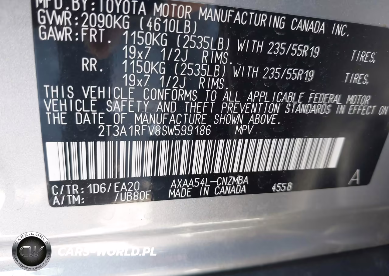 2025 Toyota Rav4 Xle Premium VIN:2T3A1RFV8SW599186 - 9