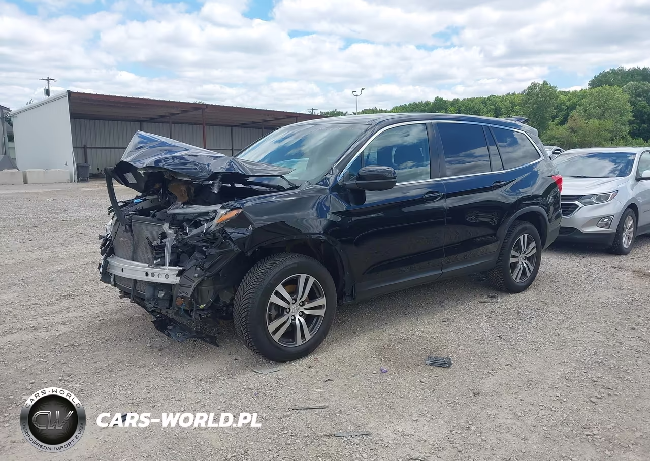 2016 Honda Pilot Ex-L VIN:5FNYF6H66GB090439 - 2