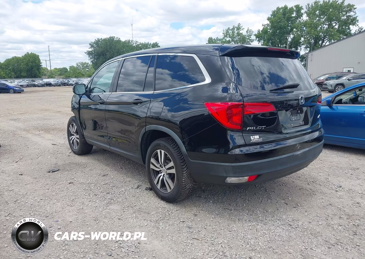 2016 Honda Pilot Ex-L VIN:5FNYF6H66GB090439 - 3