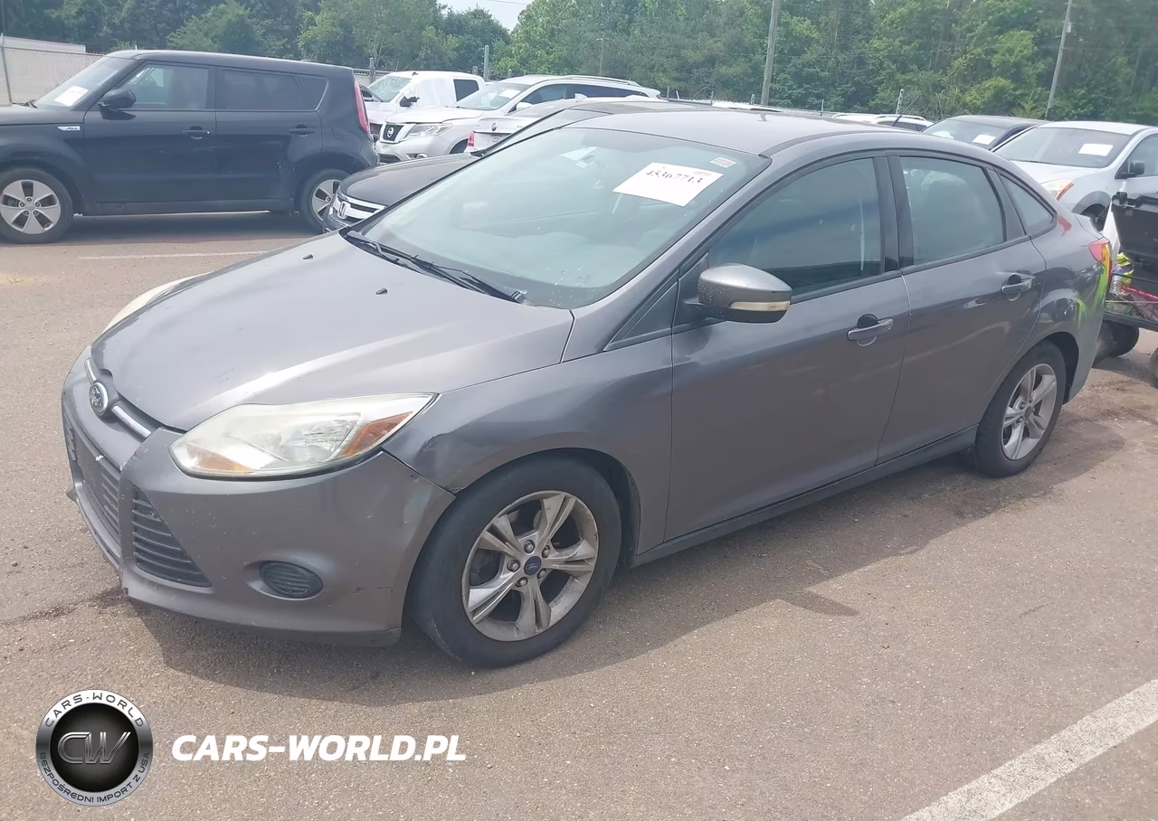 2014 Ford Focus Se VIN:1FADP3F2XEL387403 - 2