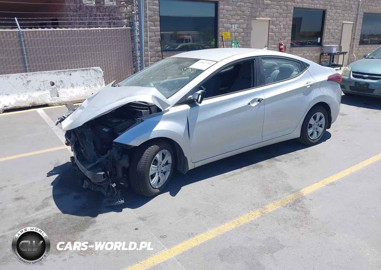 2016 Hyundai Elantra Se VIN:KMHDH4AE3GU481310 - 2