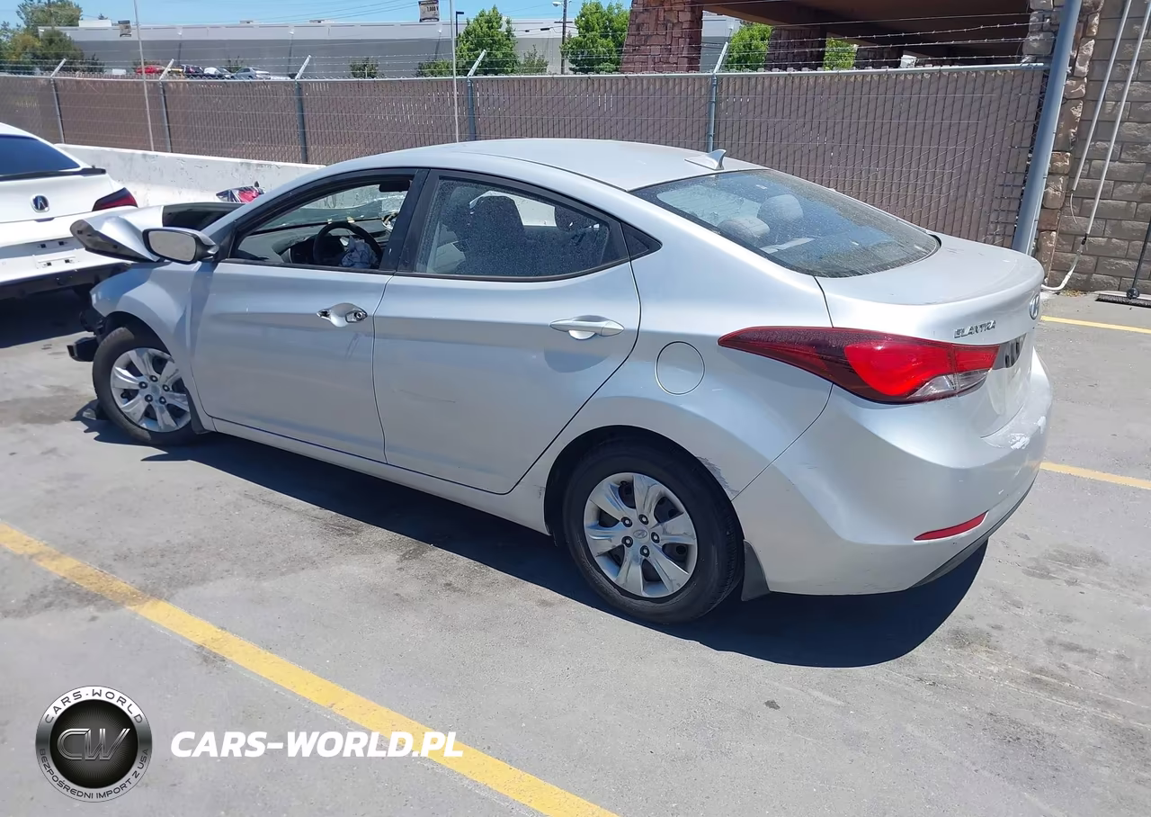 2016 Hyundai Elantra Se VIN:KMHDH4AE3GU481310 - 3