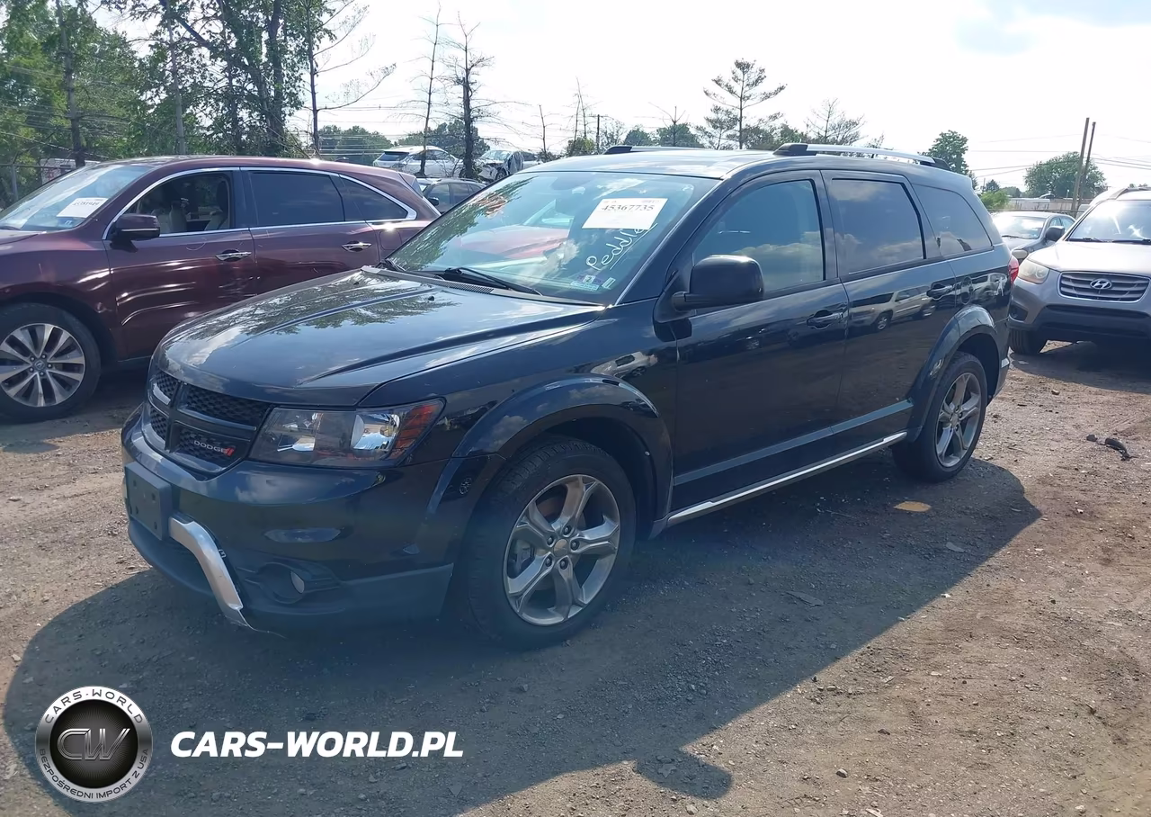 2017 Dodge Journey Crossroad Plus Awd VIN:3C4PDDGG7HT541705 - 2
