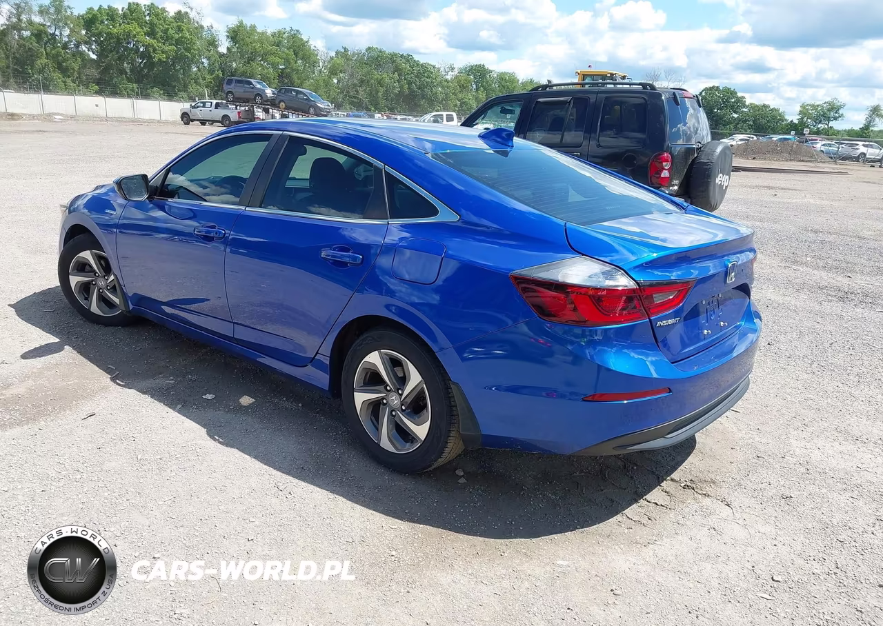 2019 Honda Insight Ex VIN:19XZE4F59KE026027 - 3