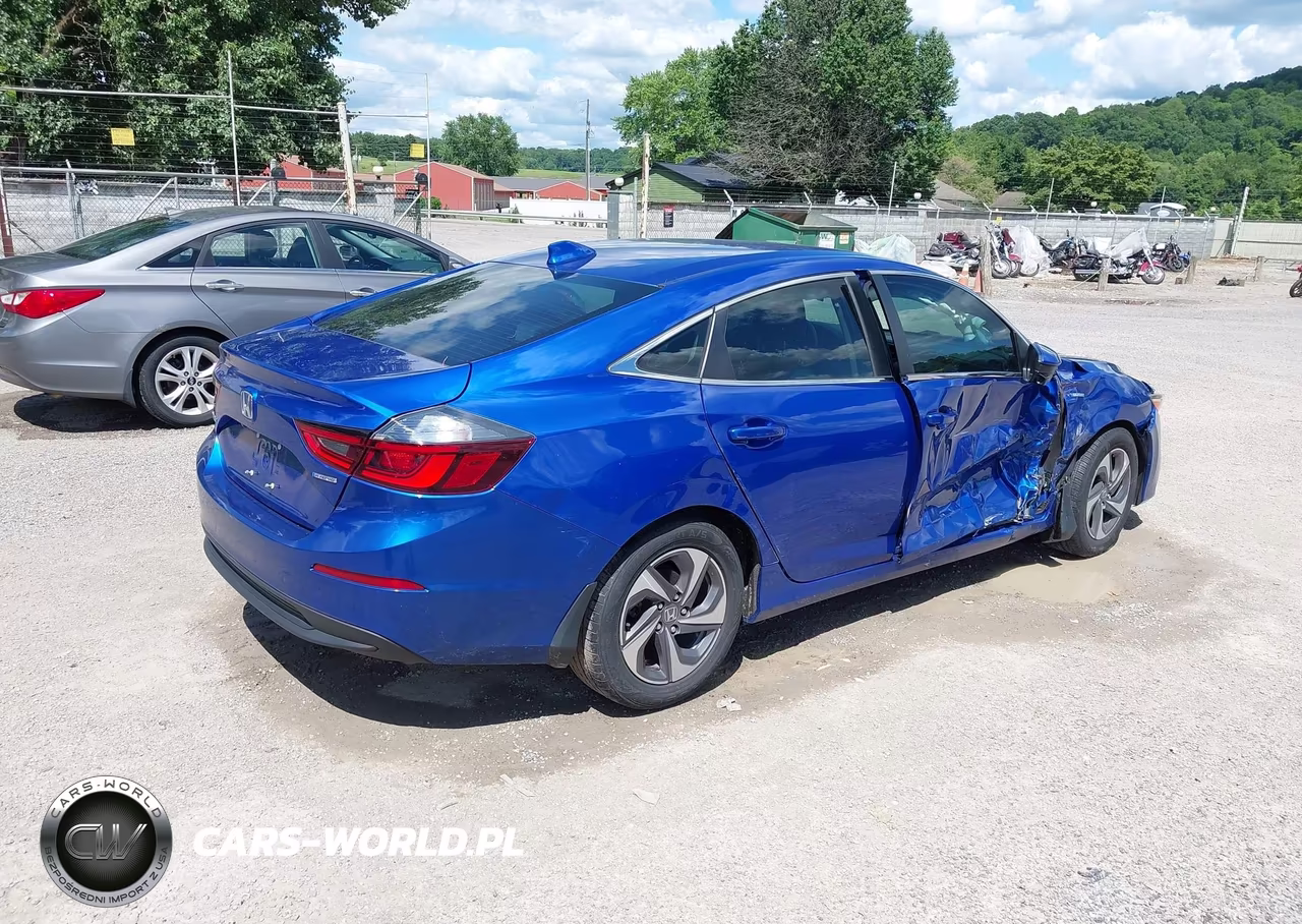 2019 Honda Insight Ex VIN:19XZE4F59KE026027 - 4