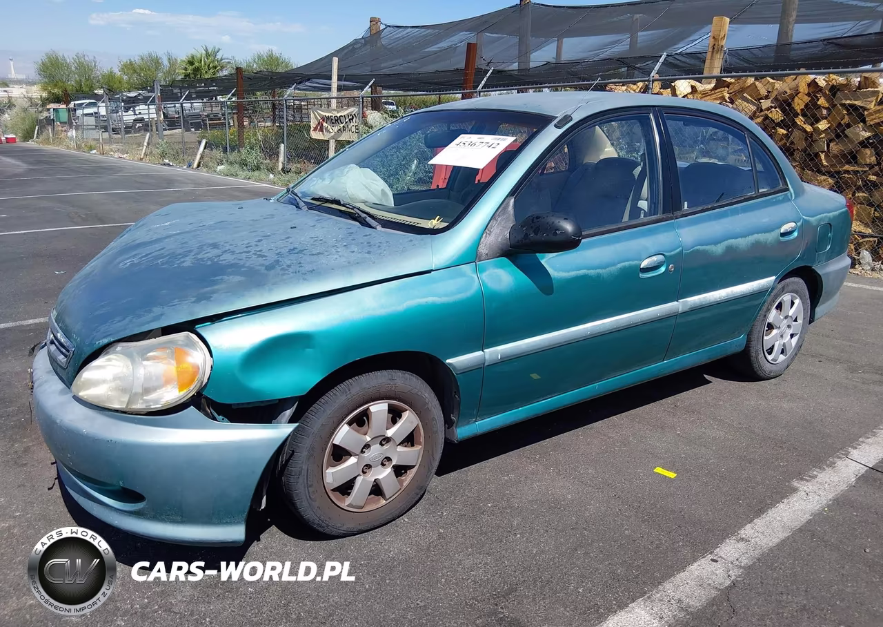 2001 Kia Rio VIN:KNADC123516026370 - 2