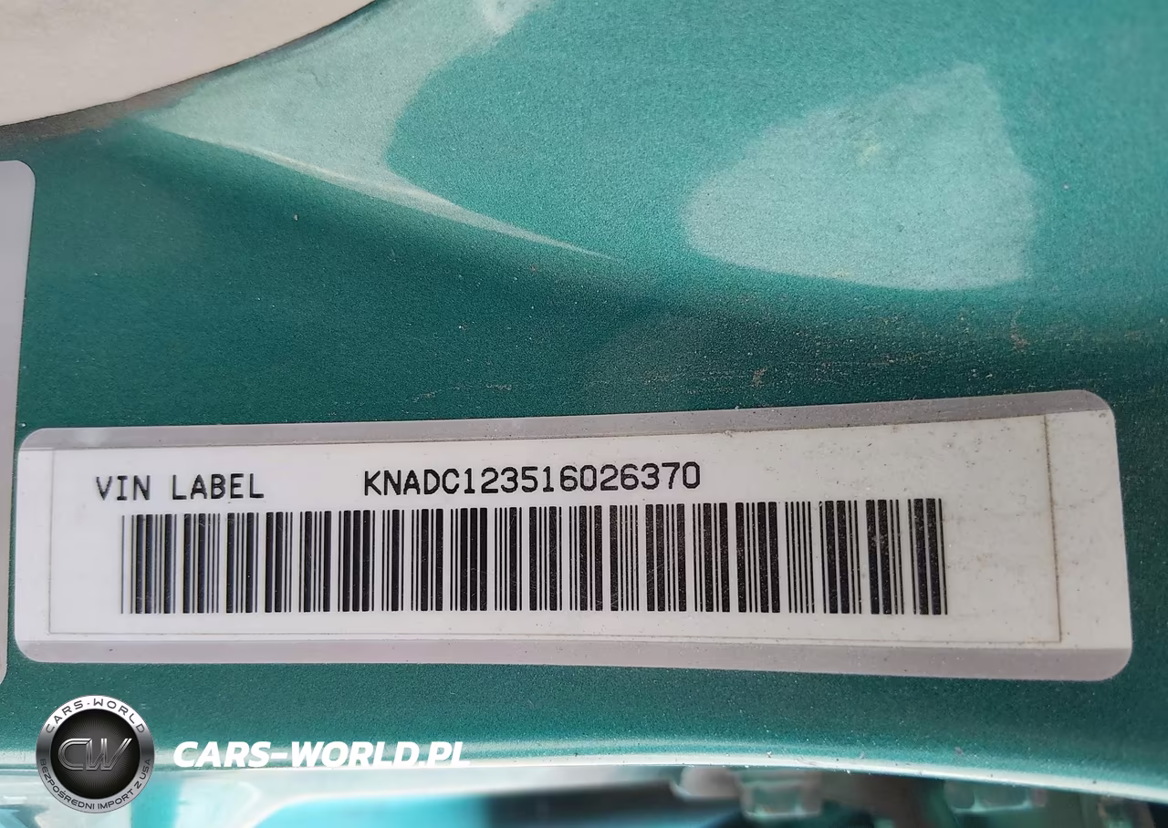 2001 Kia Rio VIN:KNADC123516026370 - 9