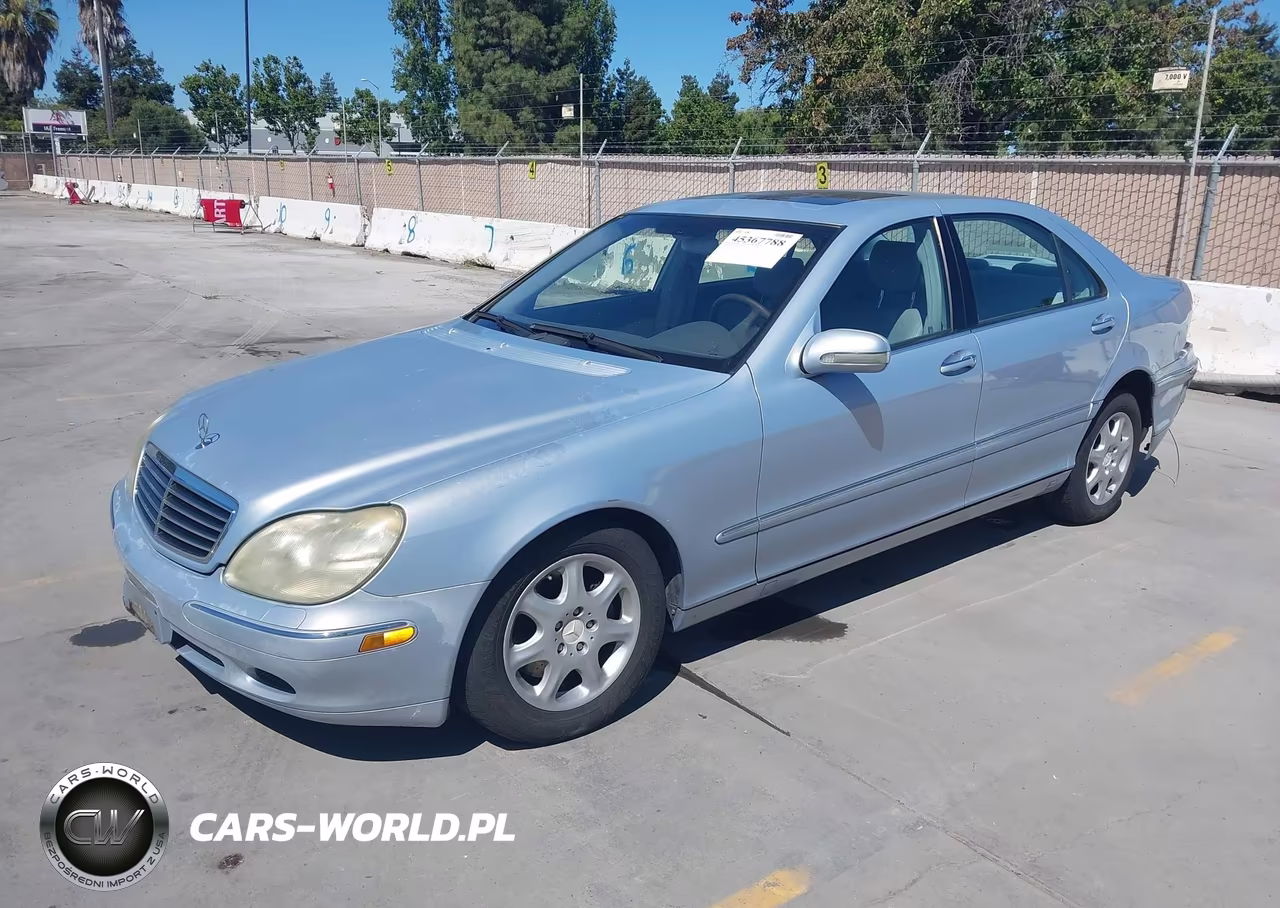2000 Mercedes-Benz S 500 VIN:WDBNG75J9YA132271 - 2