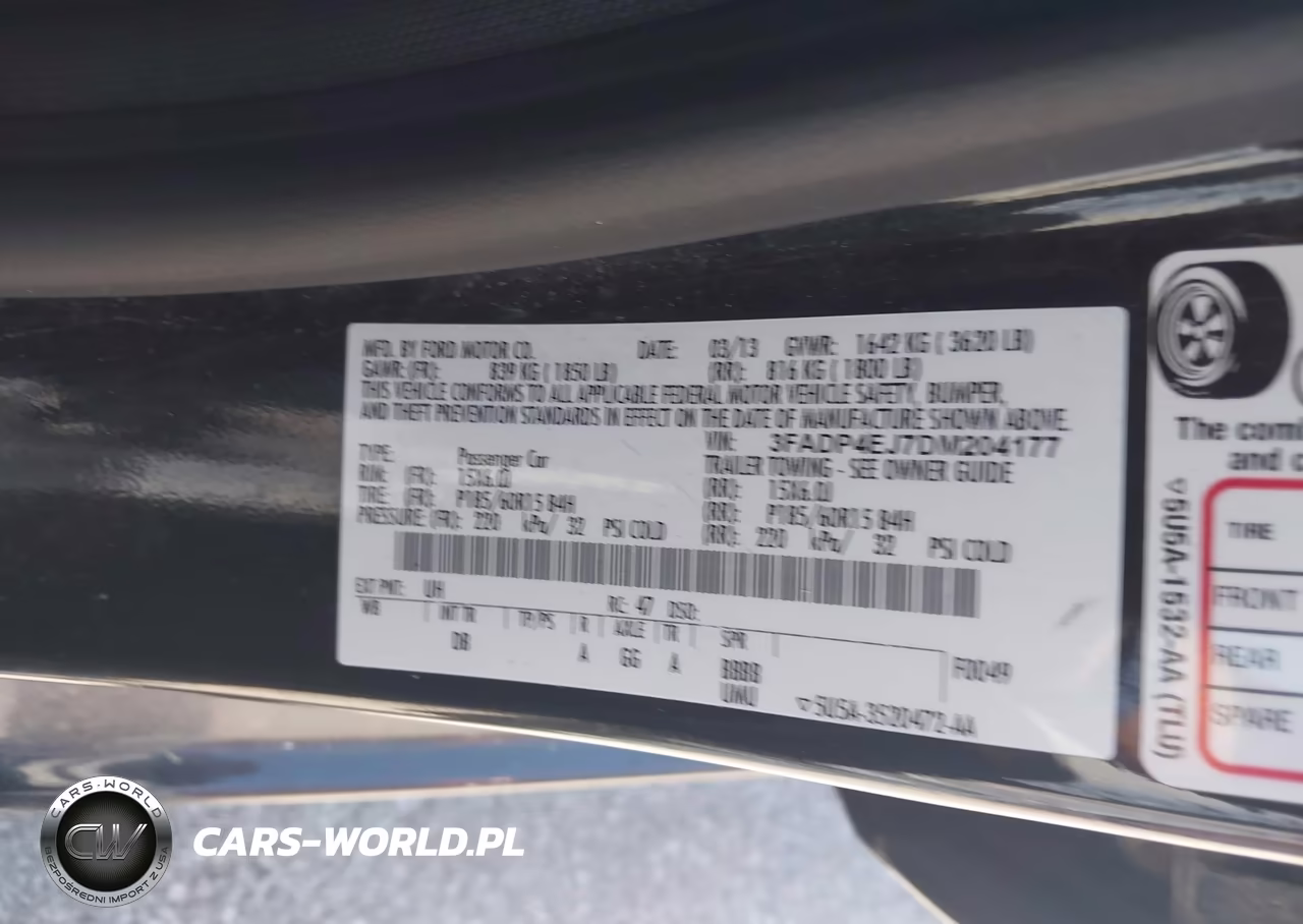 2013 Ford Fiesta Se VIN:3FADP4EJ7DM204177 - 9