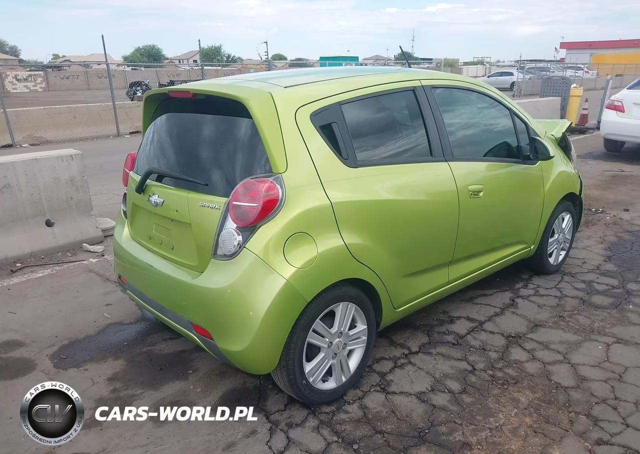 2014 Chevrolet Spark 1Lt Auto VIN:KL8CD6S90EC423014 - 4