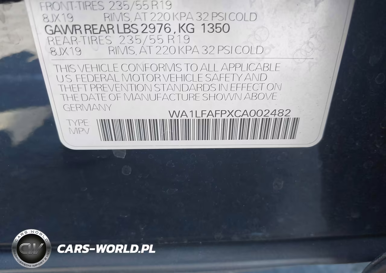 2012 Audi Q5 2.0T Premium VIN:WA1LFAFPXCA002482 - 9