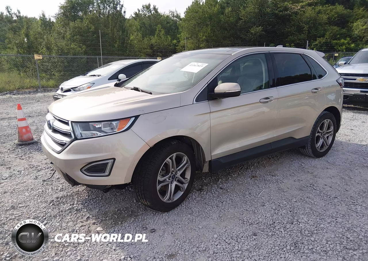 2018 Ford Edge Titanium VIN:2FMPK3K99JBB67586 - 2