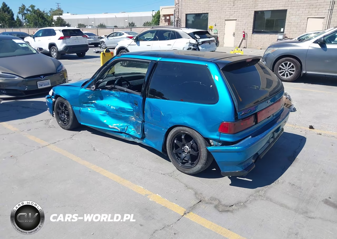 1991 Honda Civic Dx VIN:2HGED6354MH559915 - 3