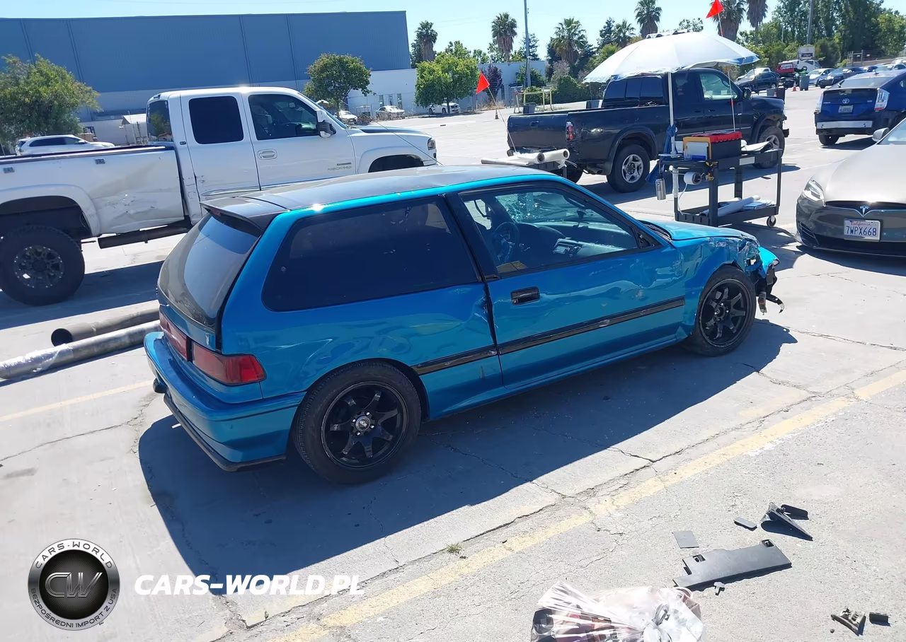 1991 Honda Civic Dx VIN:2HGED6354MH559915 - 4