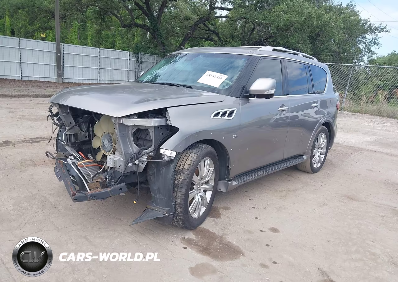 2014 Infiniti Qx80 VIN:JN8AZ2NF2E9552979 - 2