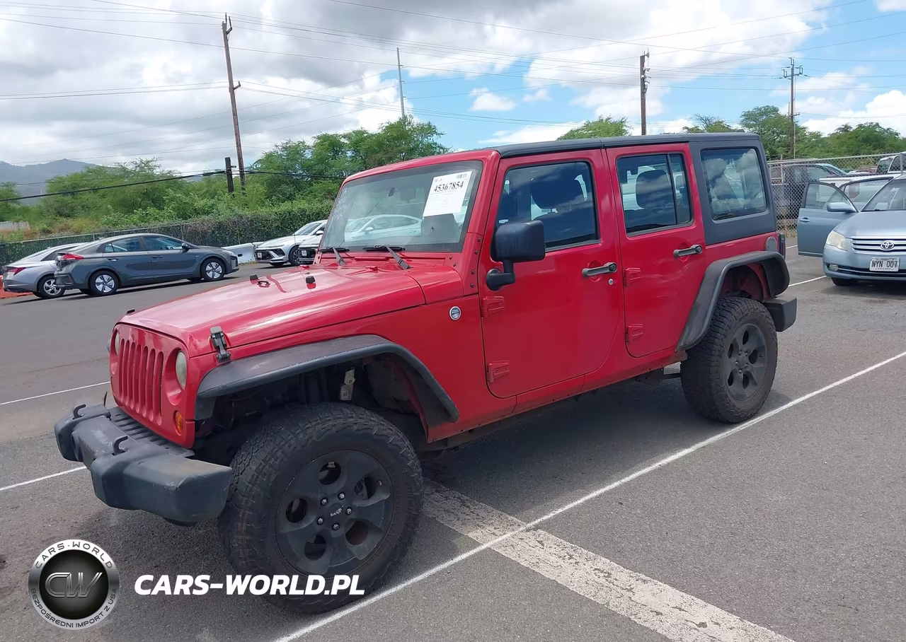 2012 Jeep Wrangler Unlimited Sport VIN:1C4BJWDGXCL210205 - 2