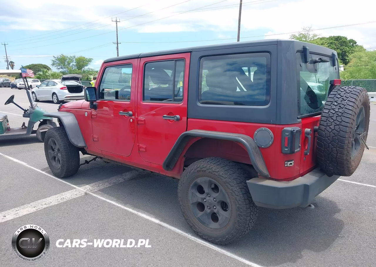 2012 Jeep Wrangler Unlimited Sport VIN:1C4BJWDGXCL210205 - 3