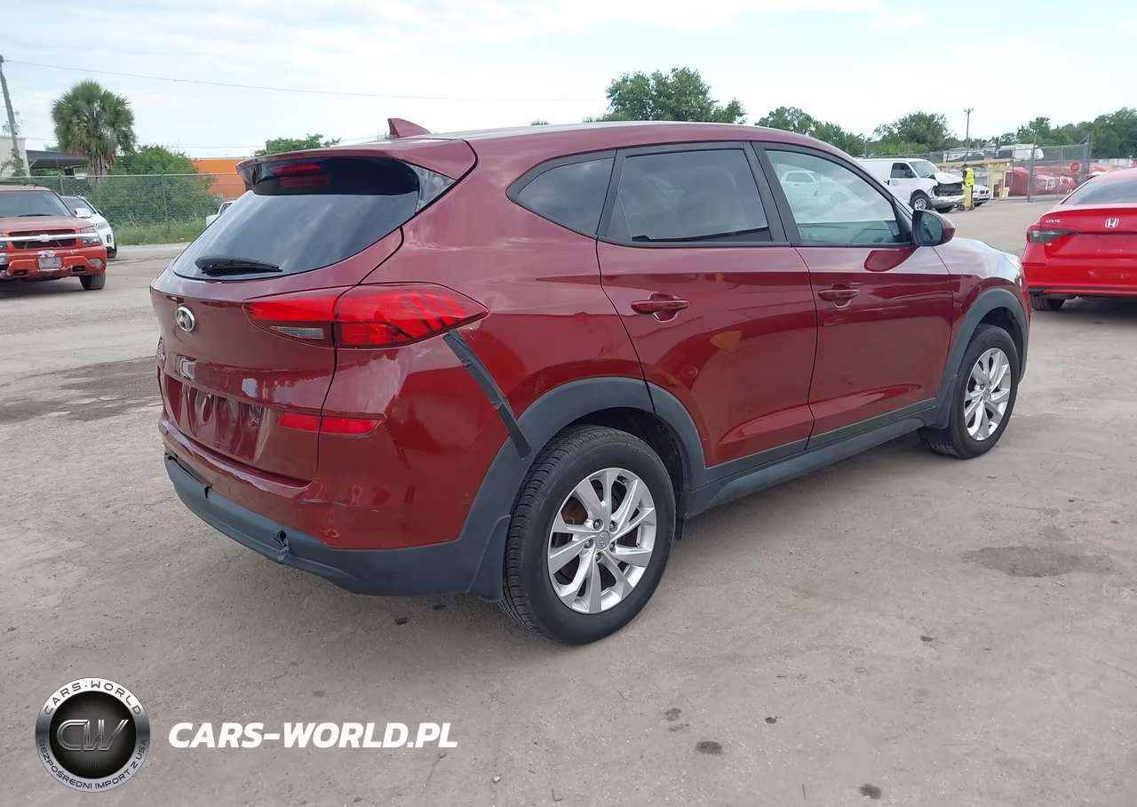 2019 Hyundai Tucson Se VIN:KM8J23A47KU999211 - 4
