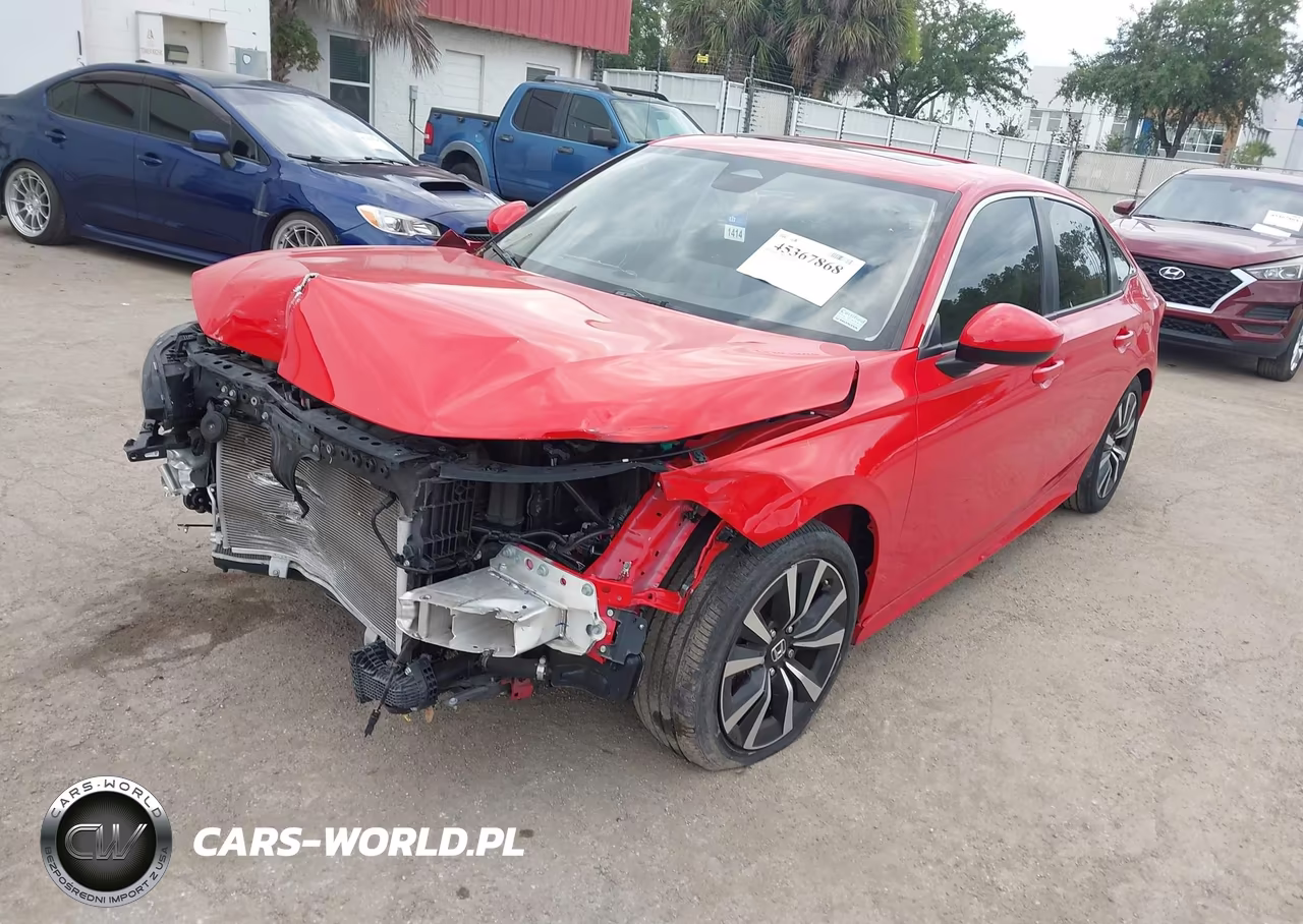 2023 Honda Civic Ex-Ex W-O Bsi VIN:2HGFE1F74PH322248 - 2