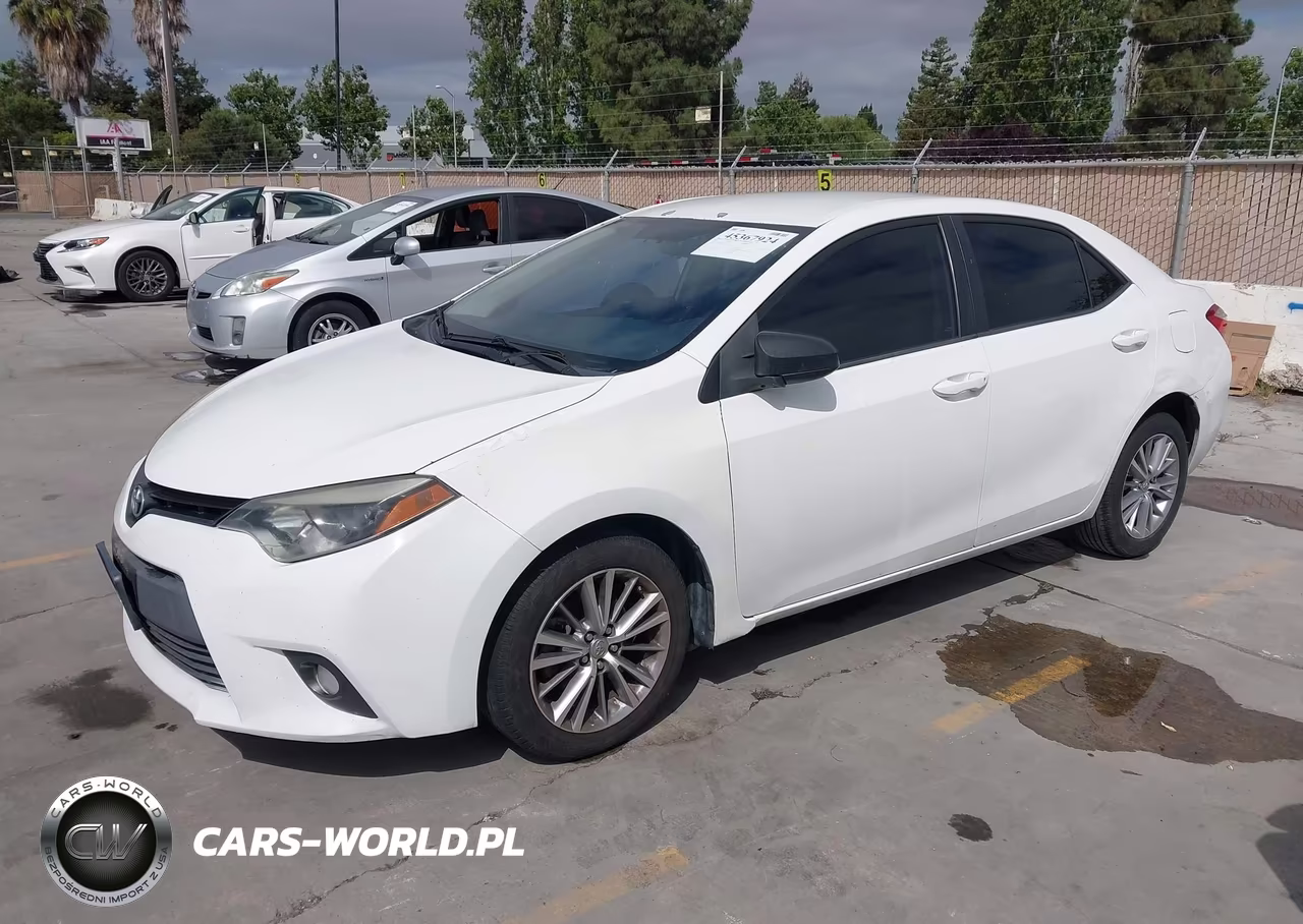 2015 Toyota Corolla Le Plus VIN:5YFBURHE3FP285292 - 2