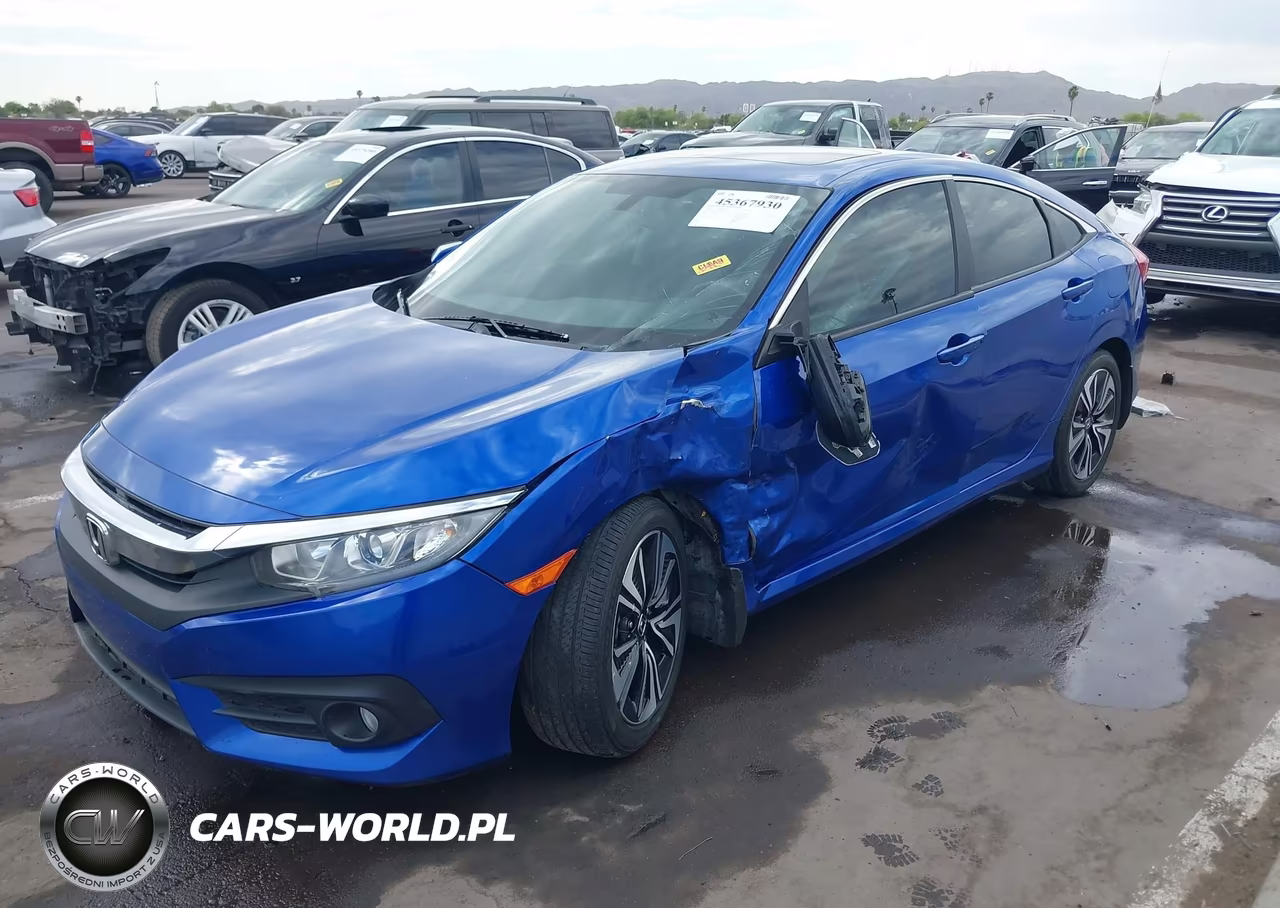 2018 Honda Civic Ex-T VIN:JHMFC1F35JX035360 - 2