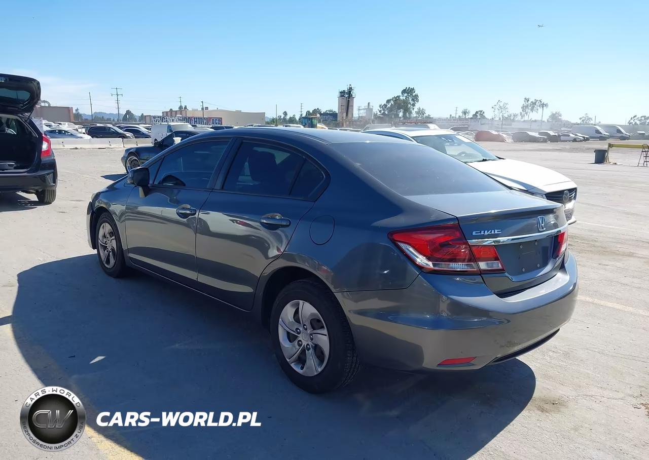 2013 Honda Civic Lx VIN:2HGFB2F53DH547687 - 3