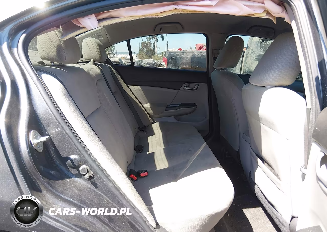 2013 Honda Civic Lx VIN:2HGFB2F53DH547687 - 8