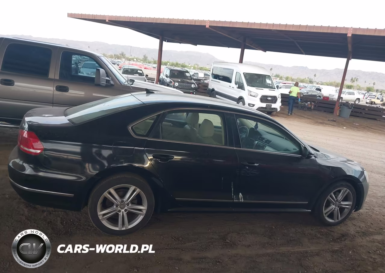 2012 Volkswagen Passat 2.0L Tdi Se VIN:1VWBN7A39CC017343 - 13