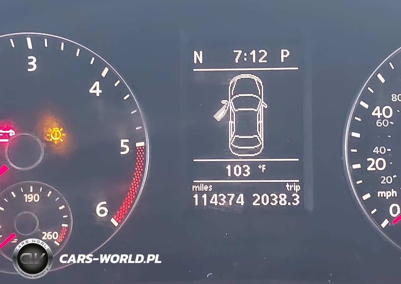 2012 Volkswagen Passat 2.0L Tdi Se VIN:1VWBN7A39CC017343 - 15