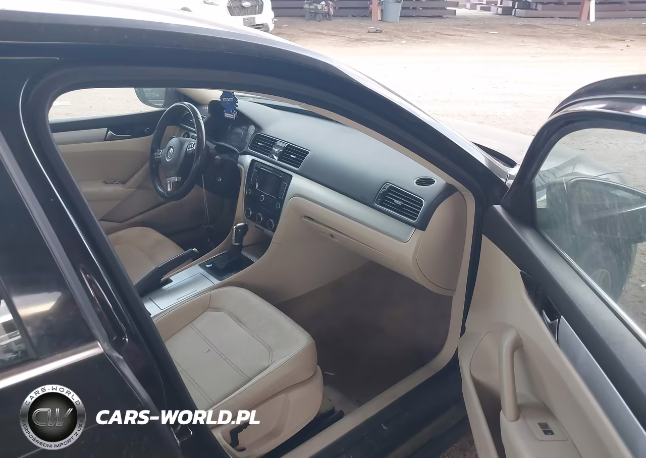 2012 Volkswagen Passat 2.0L Tdi Se VIN:1VWBN7A39CC017343 - 5