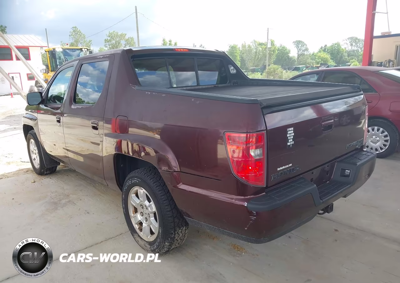 2010 Honda Ridgeline Rts VIN:5FPYK1F42AB009483 - 3