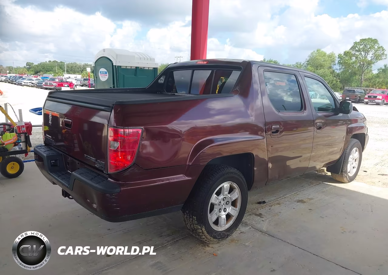 2010 Honda Ridgeline Rts VIN:5FPYK1F42AB009483 - 4