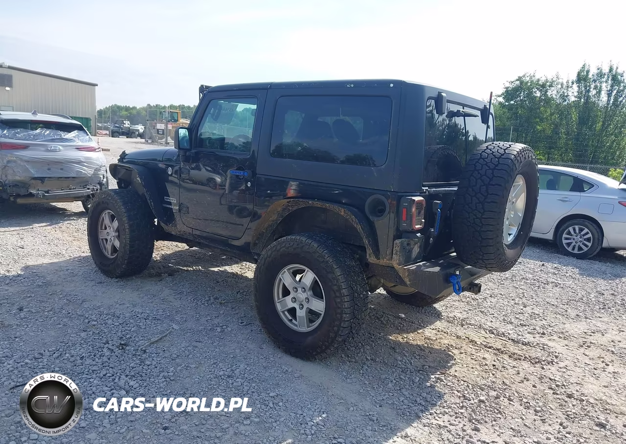 2013 Jeep Wrangler Sport VIN:1C4AJWAG4DL530556 - 3