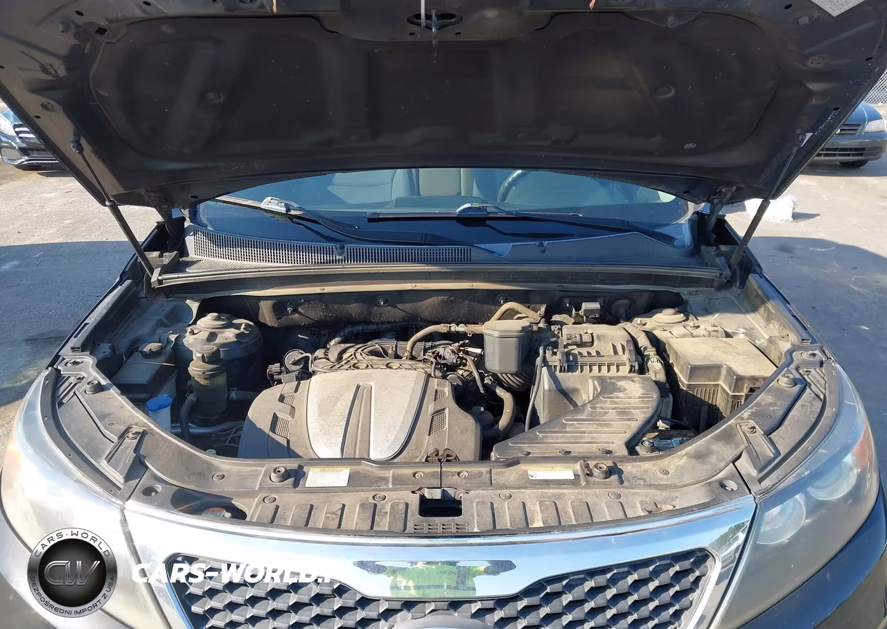 2012 Kia Sorento Lx V6 VIN:5XYKT4A27CG285222 - 10