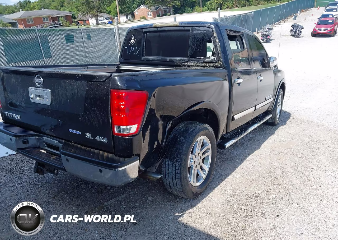 2015 Nissan Titan Sl VIN:1N6BA0EC7FN508502 - 4