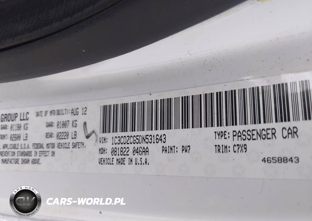 2013 Dodge Avenger Sxt VIN:1C3CDZCG5DN531643 - 9