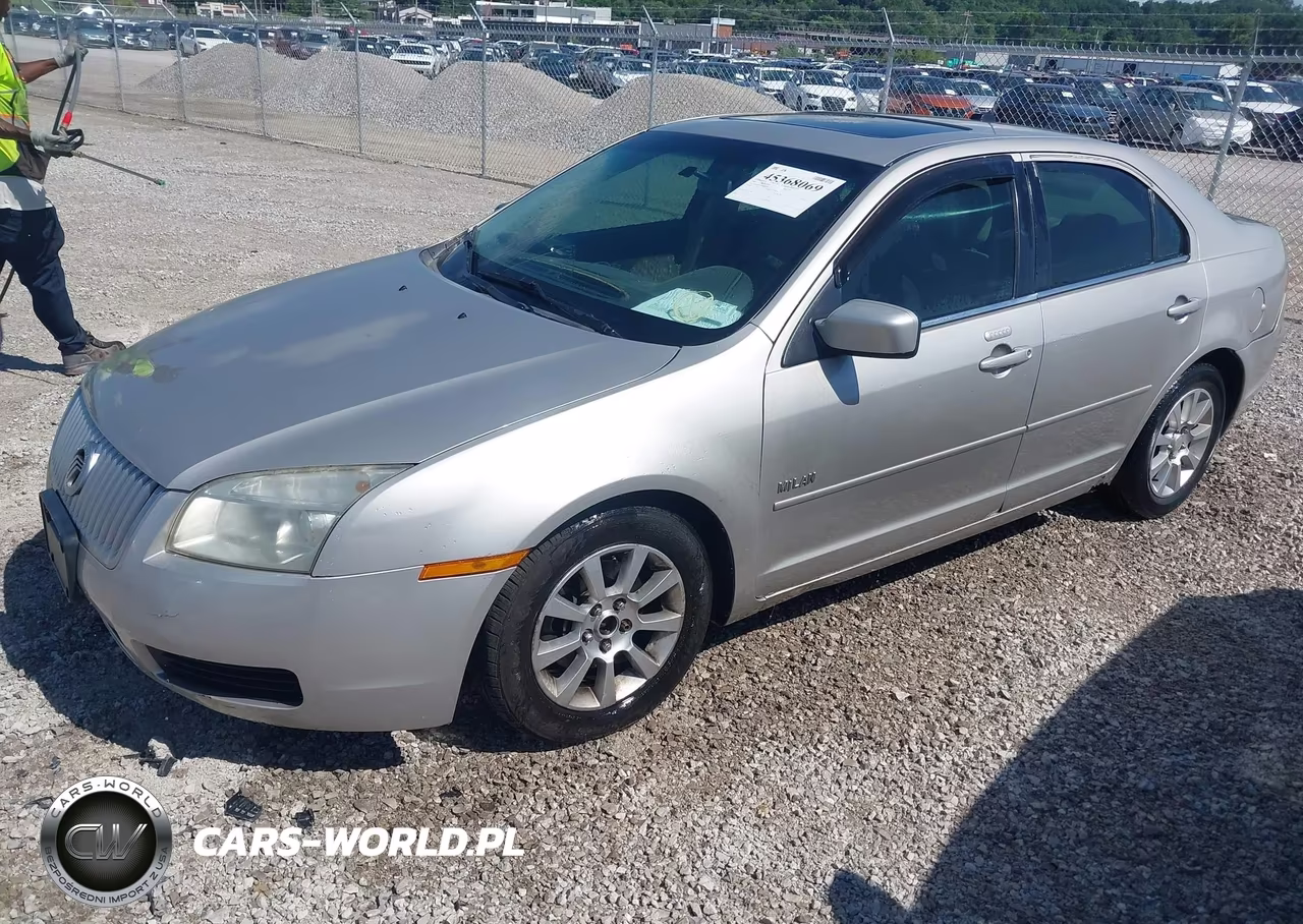 2008 Mercury Milan V6 VIN:3MEHM07198R603139 - 2