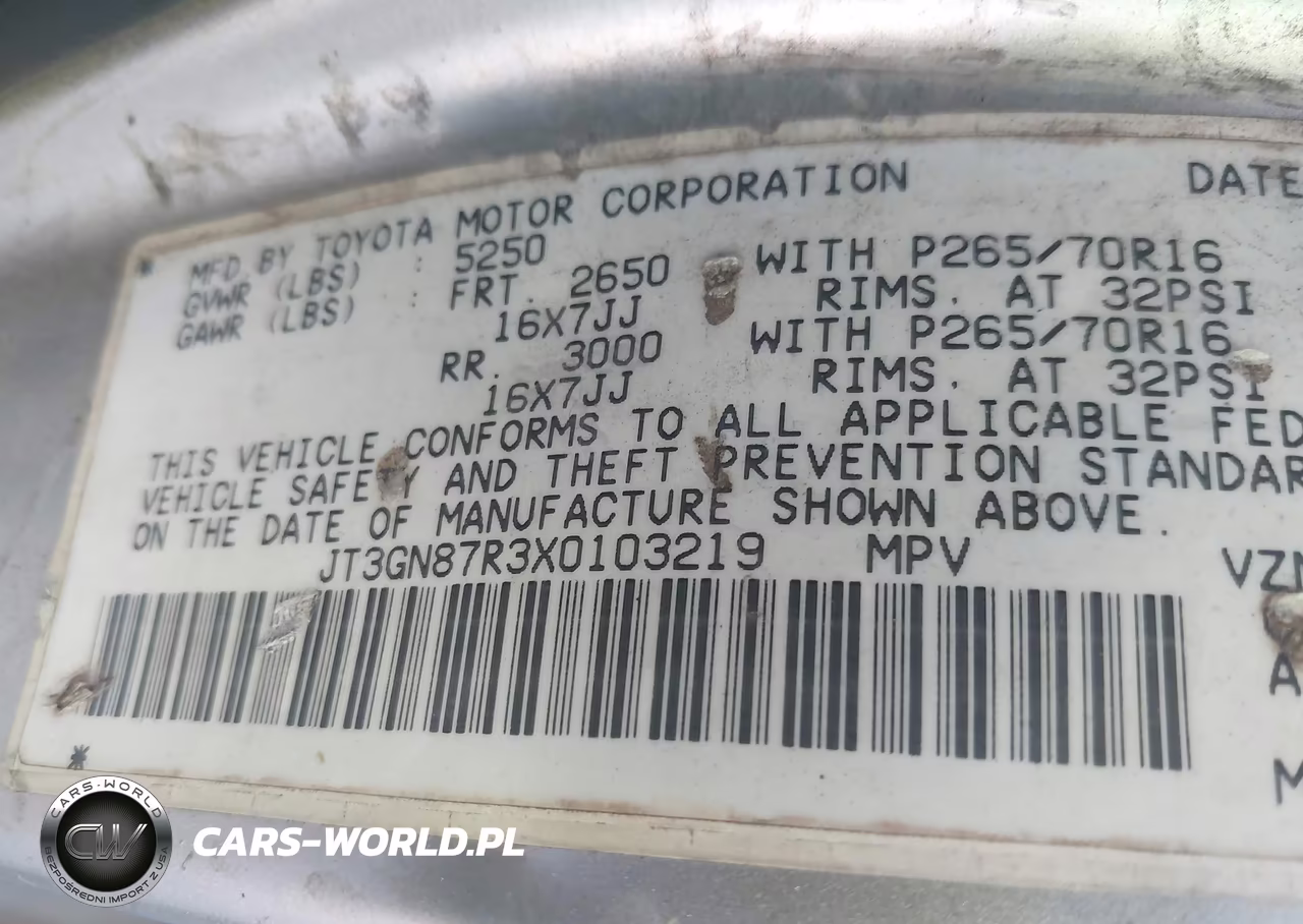 1999 Toyota 4Runner Limited V6 VIN:JT3GN87R3X0103219 - 9