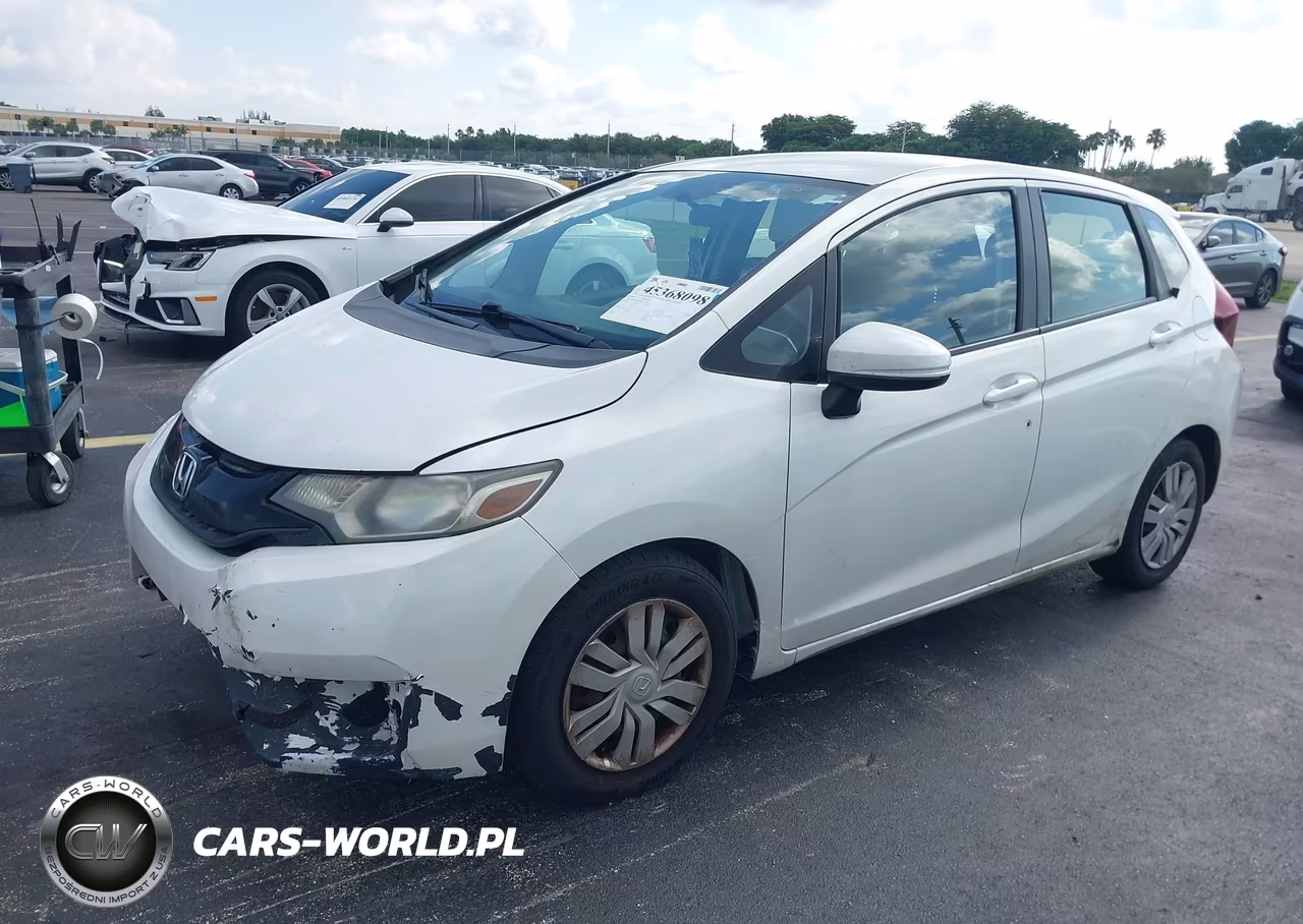 2016 Honda Fit Lx VIN:JHMGK5H50GX026328 - 2