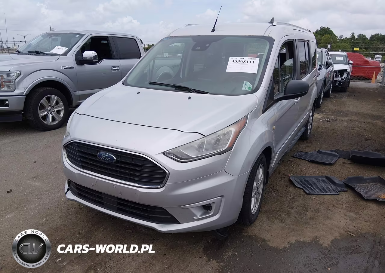 2019 Ford Transit Connect Xlt VIN:NM0GE9F26K1393137 - 2