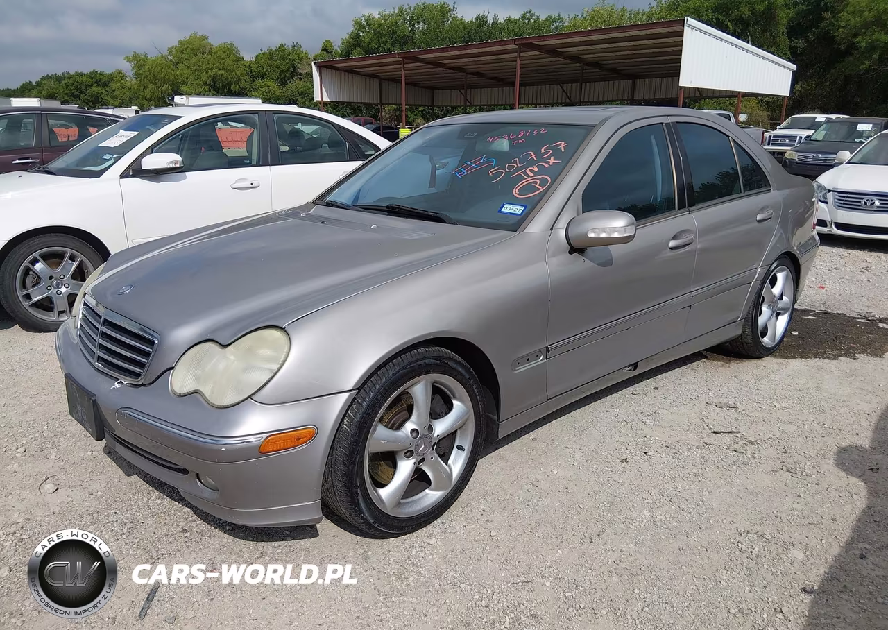 2004 Mercedes-Benz C 230 Kompressor Sport-Sport VIN:WDBRF40J24F502757 - 2