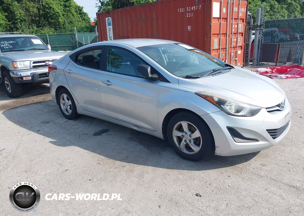 2014 Hyundai Elantra Se – zdjęcie 1 z 14