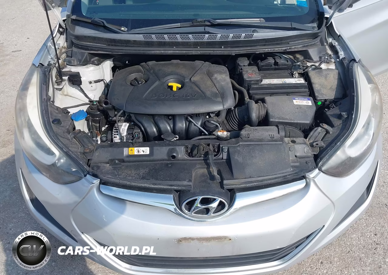 2014 Hyundai Elantra Se VIN:KMHDH4AE0EU037413 - 10