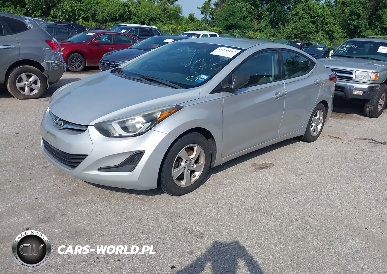 2014 Hyundai Elantra Se VIN:KMHDH4AE0EU037413 - 2