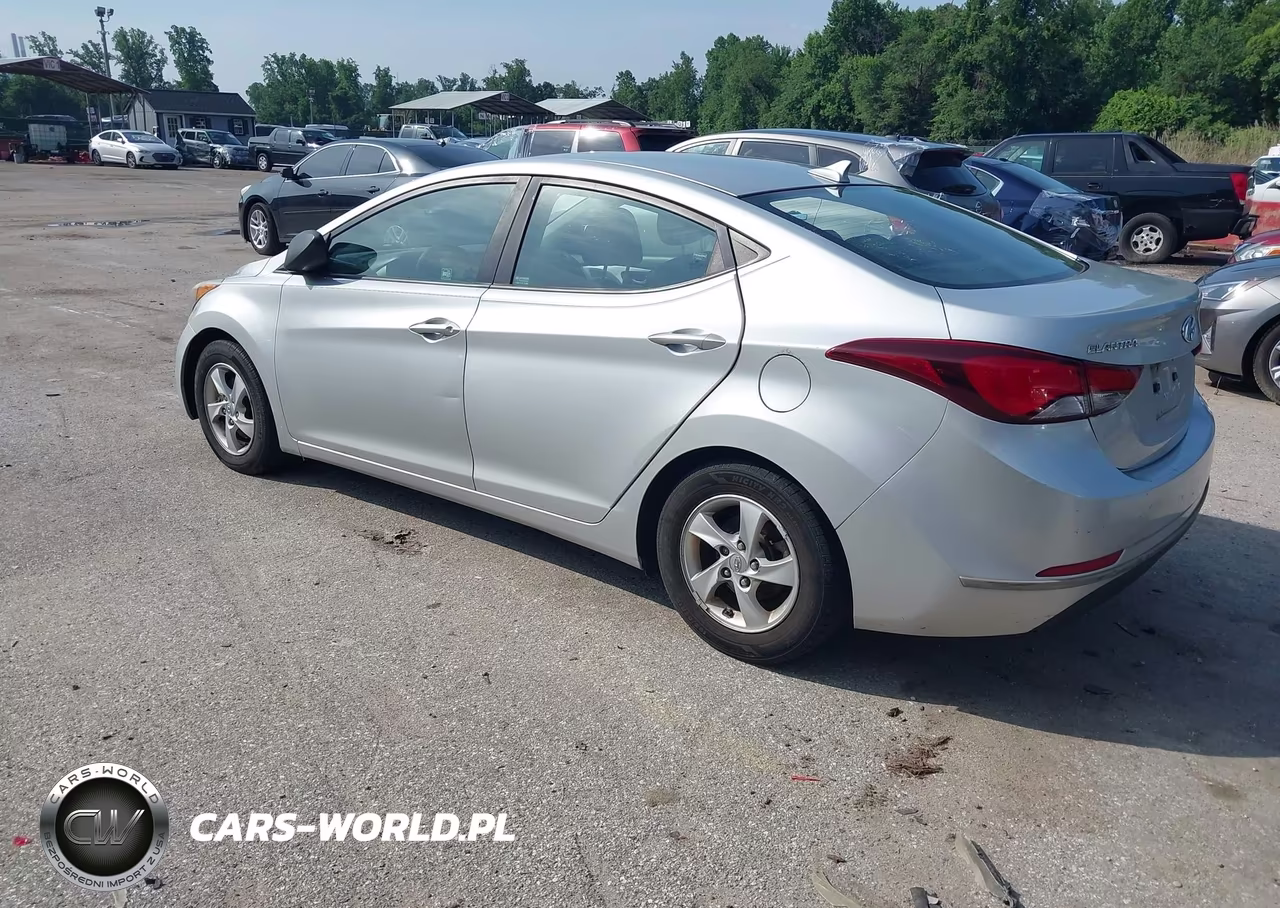 2014 Hyundai Elantra Se VIN:KMHDH4AE0EU037413 - 3