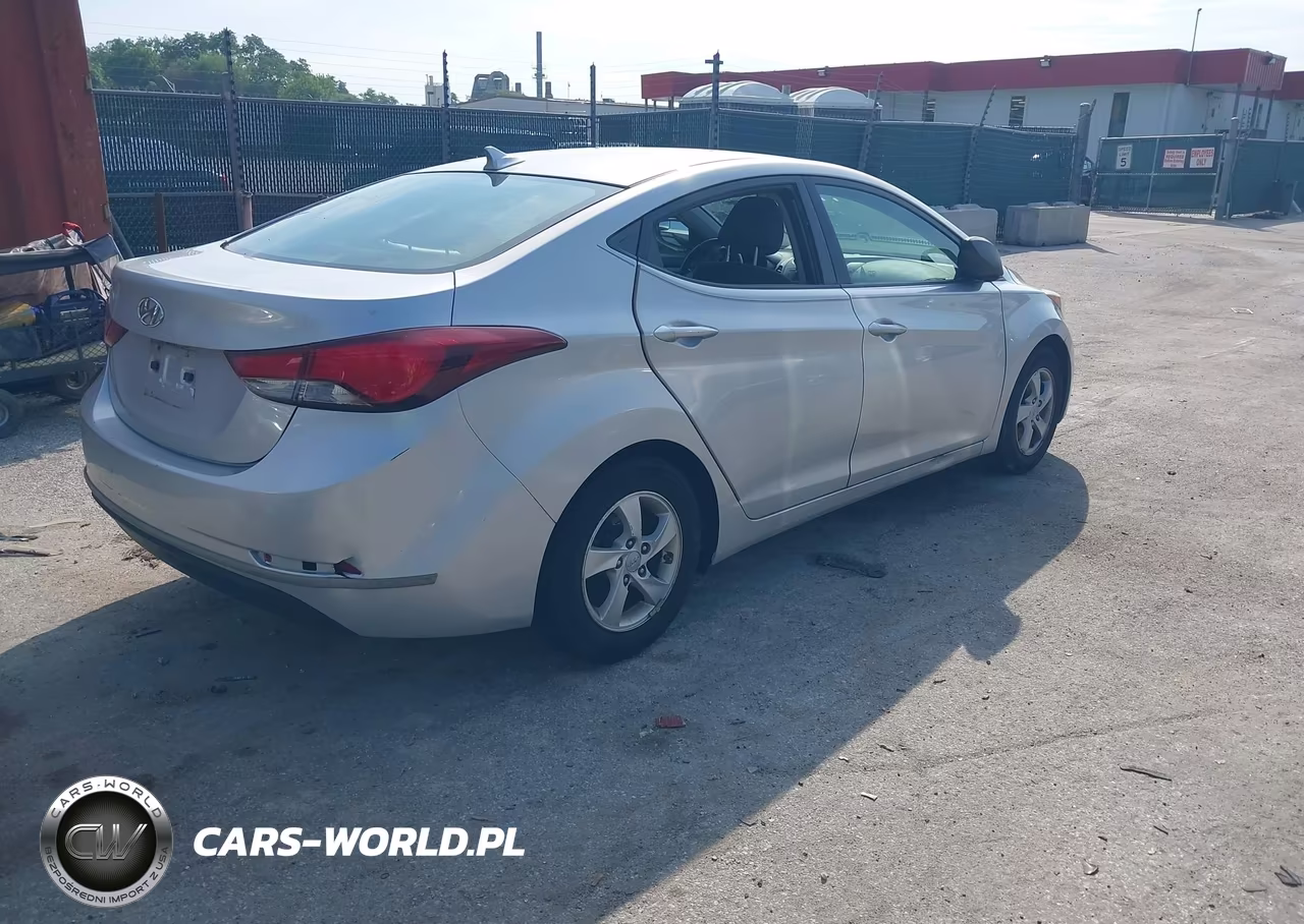2014 Hyundai Elantra Se VIN:KMHDH4AE0EU037413 - 4